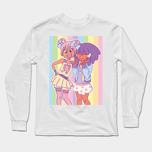 BFFs Long Sleeve T-Shirt by starjelli